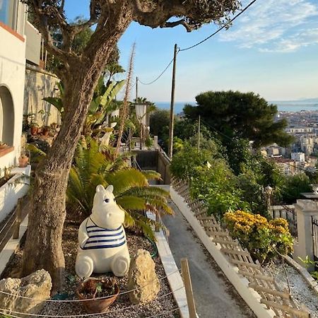 Superbe Appartement Grande Corniche Vue Sur Mer Nice A 4 Min Du Centre Ville 外观 照片