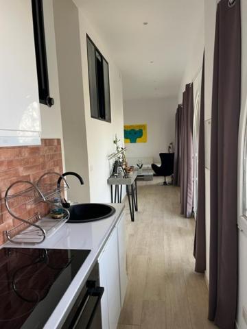 Superbe Appartement Grande Corniche Vue Sur Mer Nice A 4 Min Du Centre Ville 外观 照片